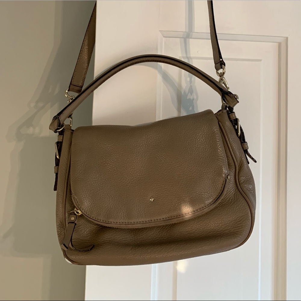 Kate Spade Taupe Crossbody Bag